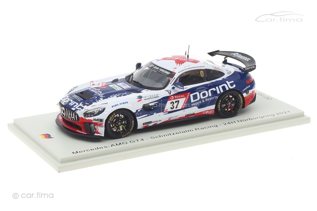 Mercedes-AMG GT4 24h Nürburgring 2021 Posavac/Weiland/Wirtz Spark 1:43 SG768