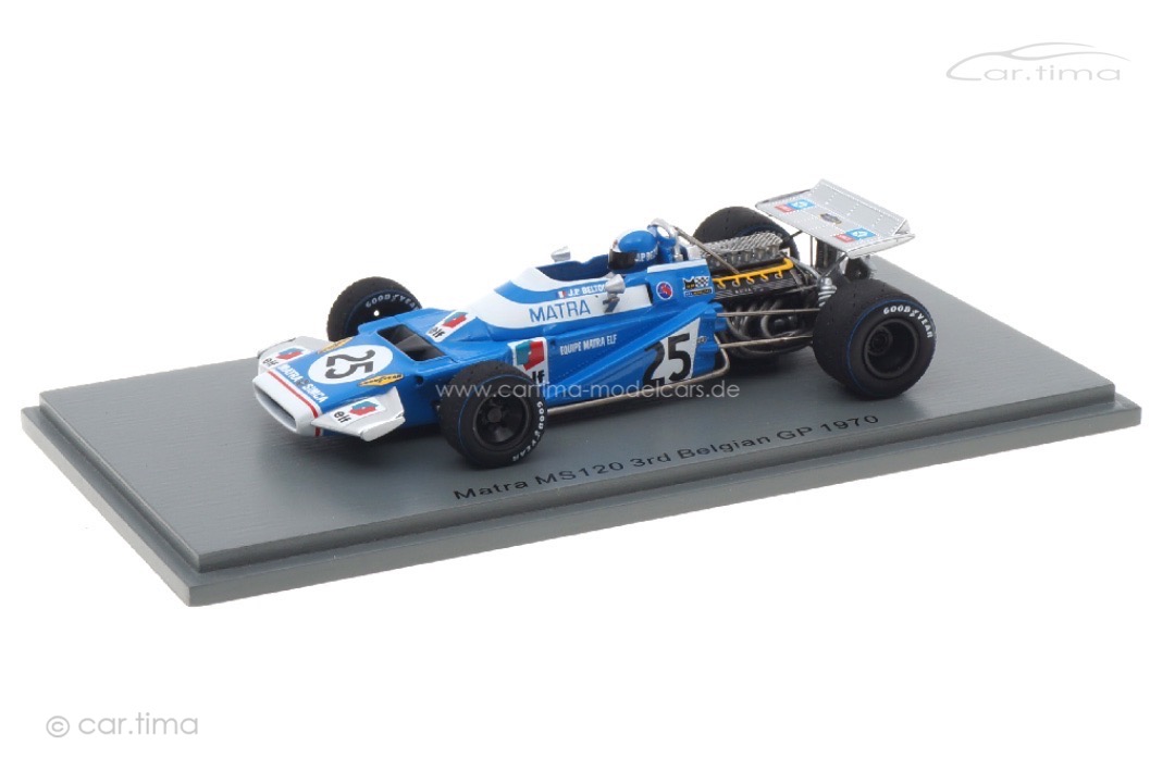 Matra MS120 GP Belgien 1970 Jean-Pierre Beltoise Spark 1:43 S4325 Matra MS120 GP Belgien 1970 Jean-Pierre Beltoise Spark 1:43 S4325
