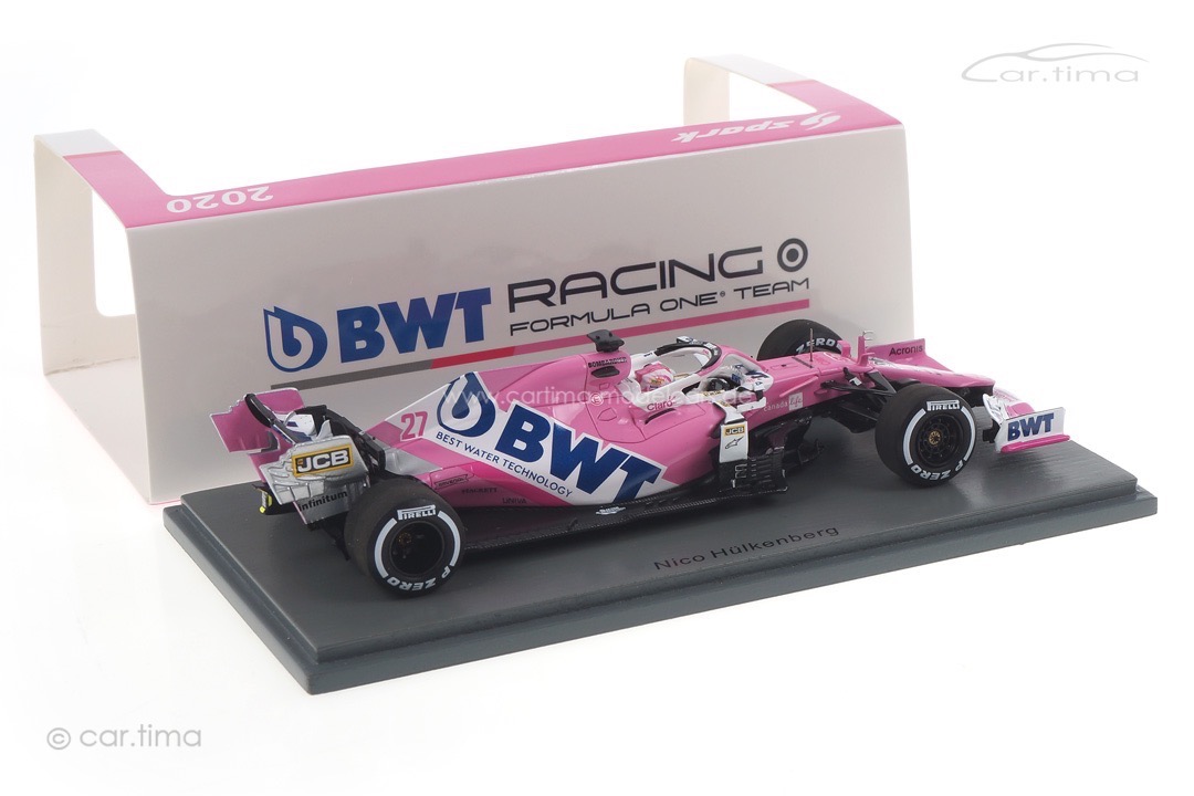 BWT Racing Point RP20 GP 70th Anniversary Nico Hülkenberg Spark 1:43 S6478 BWT Racing Point RP20 GP 70th Anniversary Nico Hülkenberg Spark 1:43 S6478