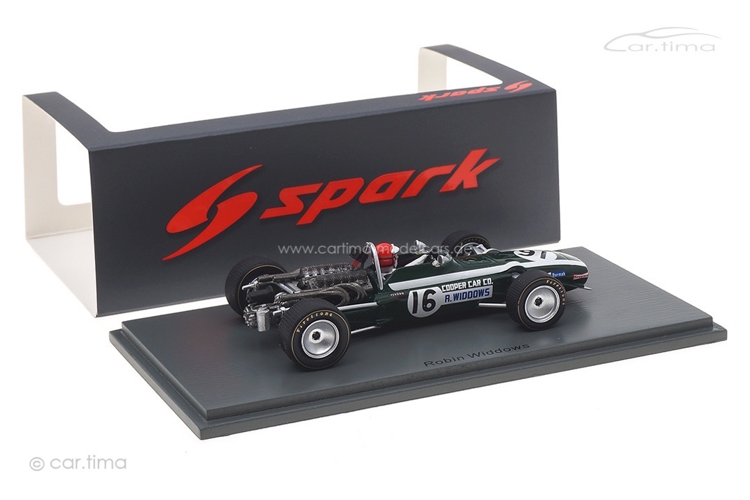 Cooper T86B GP Großbritannien 1968 Robin Widdows Spark 1:43 S6987 Cooper T86B GP Großbritannien 1968 Robin Widdows Spark 1:43 S6987