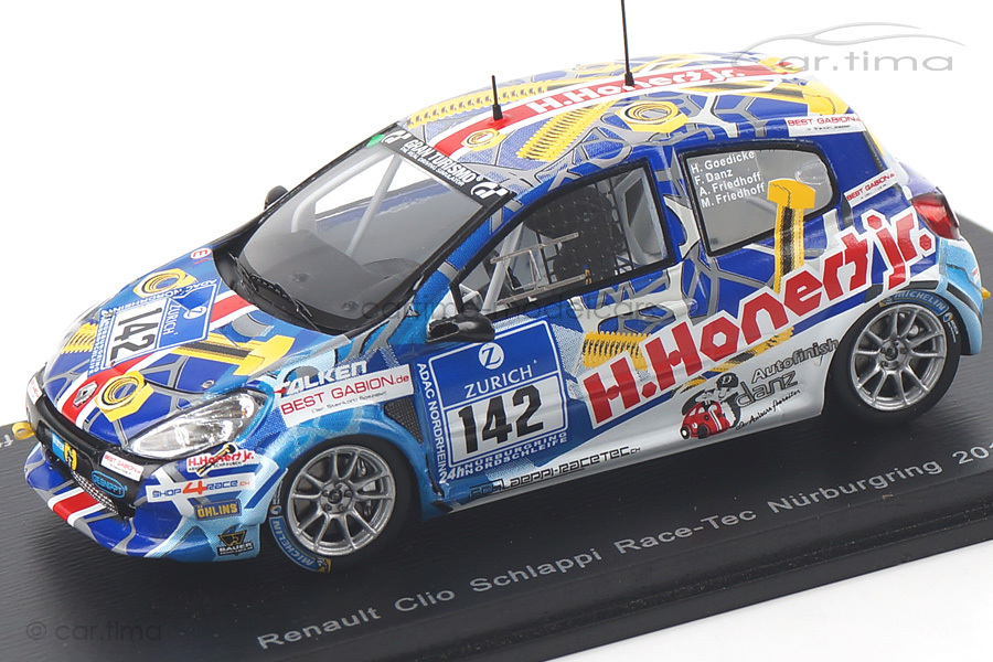 Renault Clio 24h Nürburgring 2015 Danz/Friedhoff/Goedicke Spark 1:43 SG199