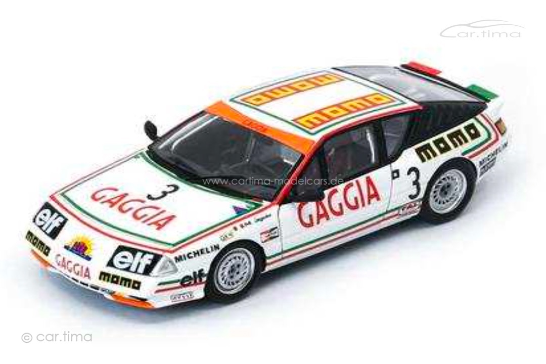 Alpine V6 Turbo Europa Cup Champion 1986 Massimo Sigala Spark 1:43 S7331