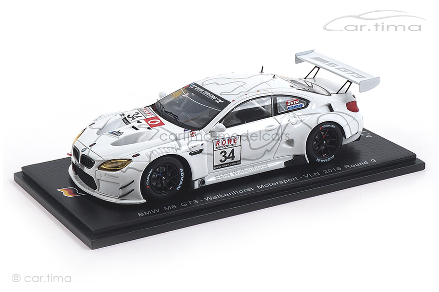 BMW M6 GT3 VLN Round 9 2018 Krognes/Pittard/Adams Spark 1:43 SG427 BMW M6 GT3 VLN Round 9 2018 Krognes/Pittard/Adams Spark 1:43 SG427