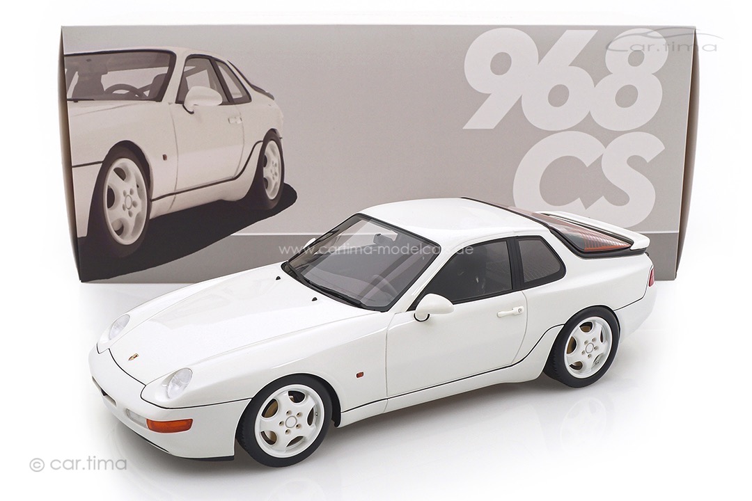 Porsche 968 CS Grandprix-weiß car.tima 1:18 CAR01825017