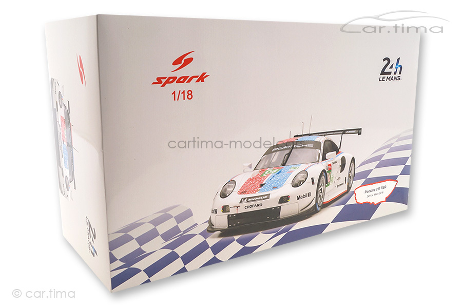 Porsche 911 RSR 24h Le Mans 2019 Müller/Jaminet/Olsen Spark 1:18 18S437