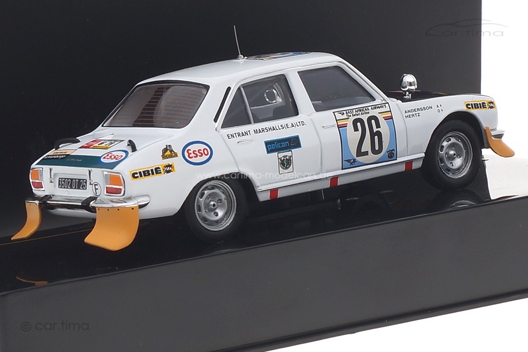 Peugeot 504 Safari Rallye 1975 Andersson/Hertz IXO 1:43 RAC164 Peugeot 504 Safari Rallye 1975 Andersson/Hertz IXO 1:43 RAC164