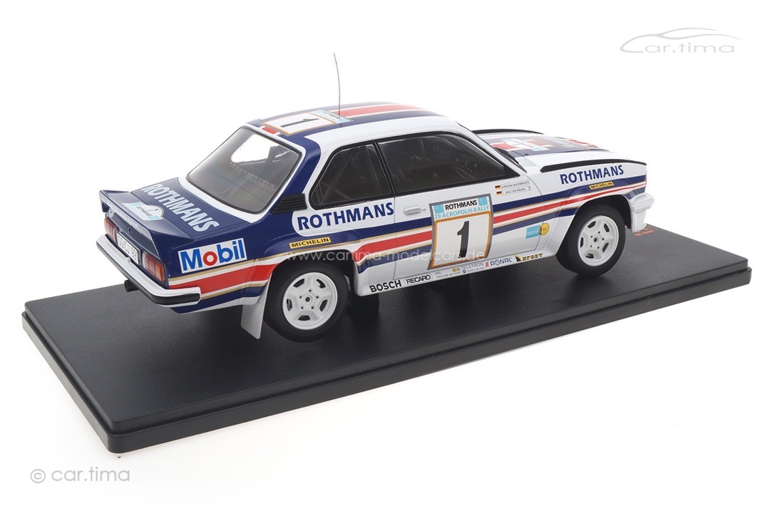 Opel Ascona 400 Rallye Acropolis 1982 Röhrl/Geistdörfer IXO 1:18 18RMC097A.20 Opel Ascona 400 Rallye Acropolis 1982 Röhrl/Geistdörfer IXO 1:18 18RMC097A.20