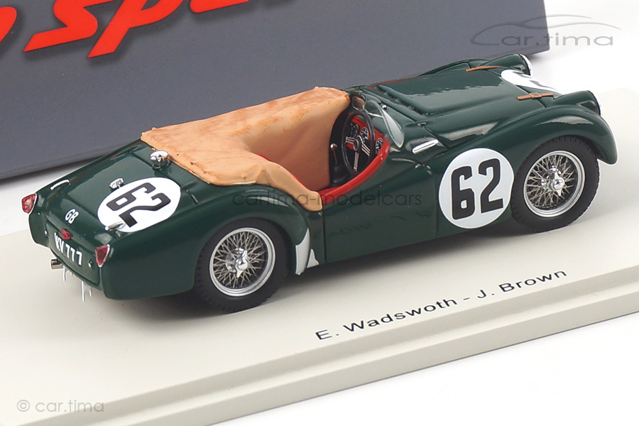 Triumph TR2 24h Le Mans 1954 Brown/Wadswoth Spark 1:43 S4453 Triumph TR2 24h Le Mans 1954 Brown/Wadswoth Spark 1:43 S4453