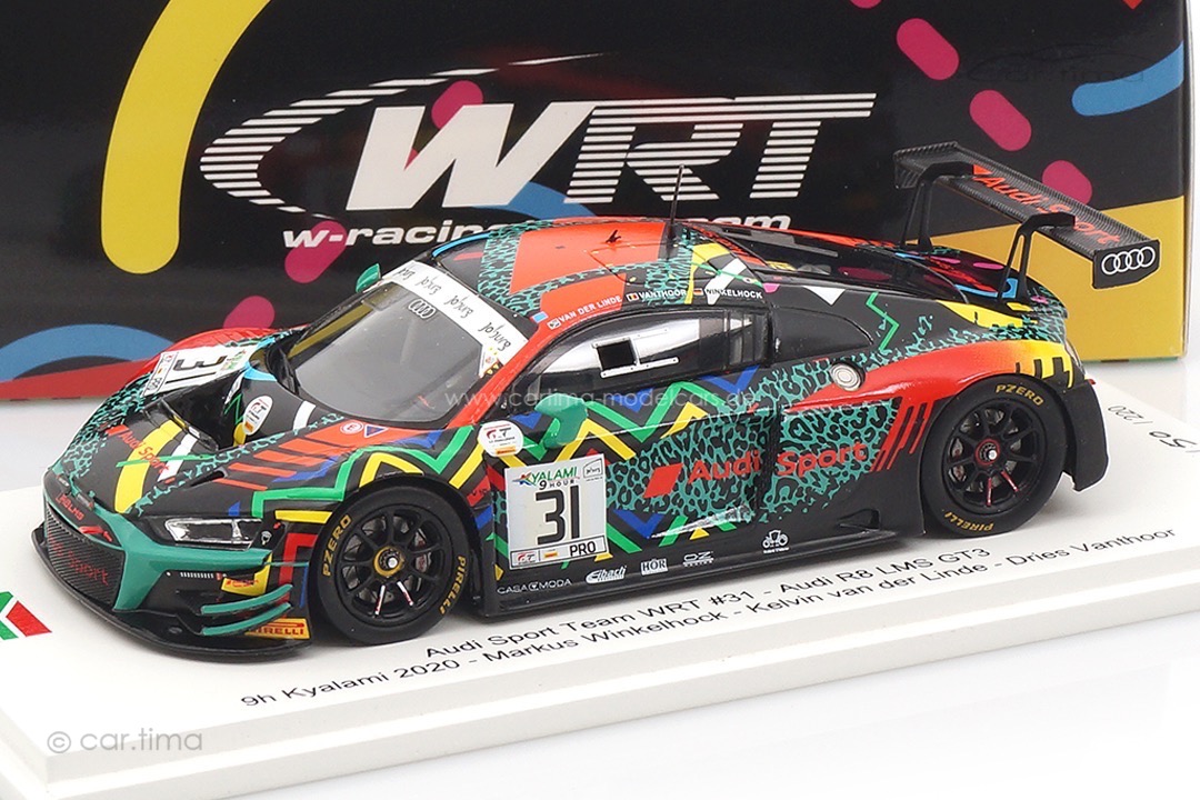Audi R8 LMS GT3 9h Kyalami 2020 Winkelhock/van der Linde/Vanthoor Spark 1:43 FF006