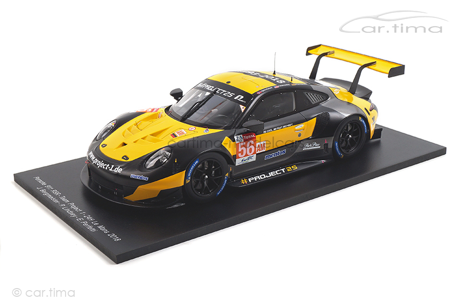 Porsche 911 RSR 24h Le Mans 2018 Bergmeister/Lindsey/Perfetti Spark 1:18 18S396