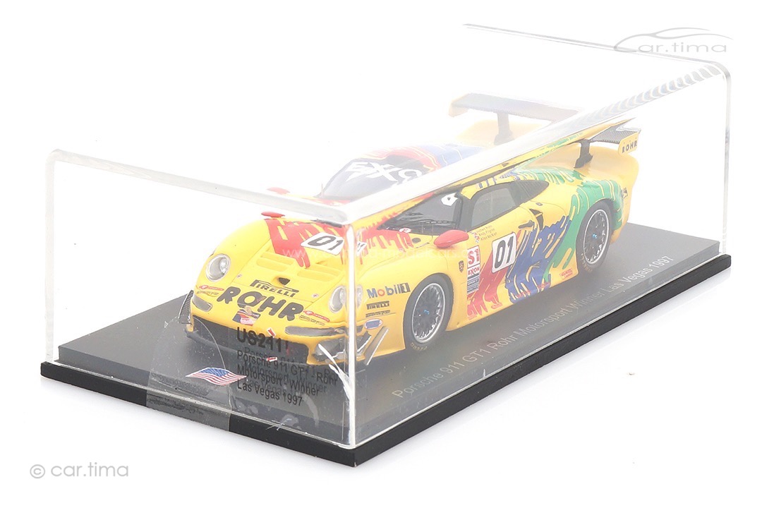 Porsche 911 GT1 Winner Las Vegas 1997 McNish/Pilgrim Spark 1:43 US211