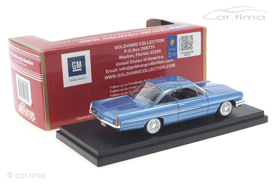 Pontiac Catalina Twilight Mist 1961 Goldvarg 1:43 GC-017A Pontiac Catalina Twilight Mist 1961 Goldvarg 1:43 GC-017A