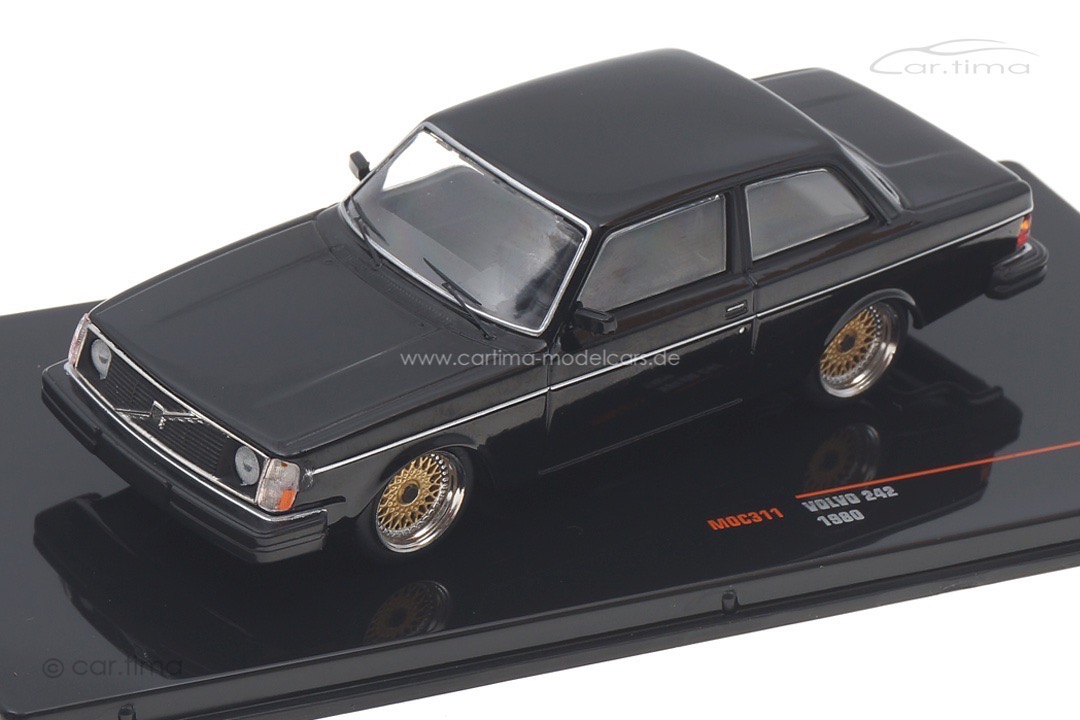 Volvo 242 Custom 1980 schwarz IXO 1:43 MOC311 Volvo 242 Custom 1980 schwarz IXO 1:43 MOC311