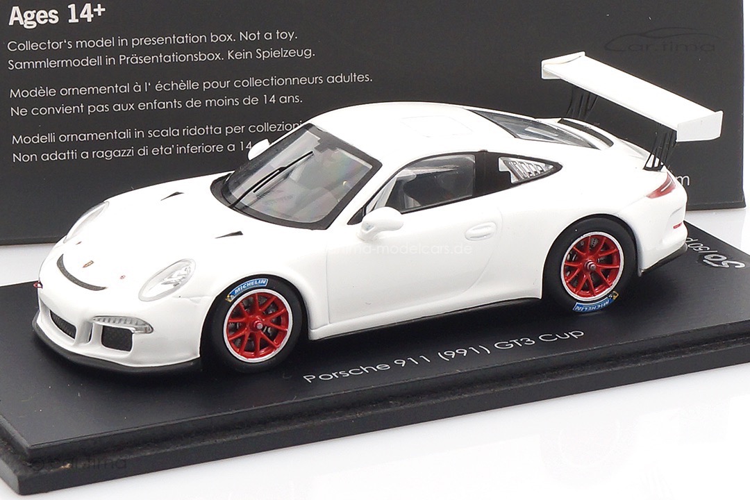 Porsche 911 (991) GT3 Cup Japan Edition Spark car.tima CUSTOMIZED 1:43 CA04314010JP