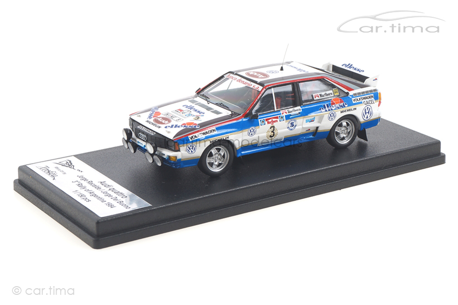 Audi Quattro Rallye of Argentina 1984 Recalde/Del Buono Trofeu 1:43 RRAR01 Audi Quattro Rallye of Argentina 1984 Recalde/Del Buono Trofeu 1:43 RRAR01