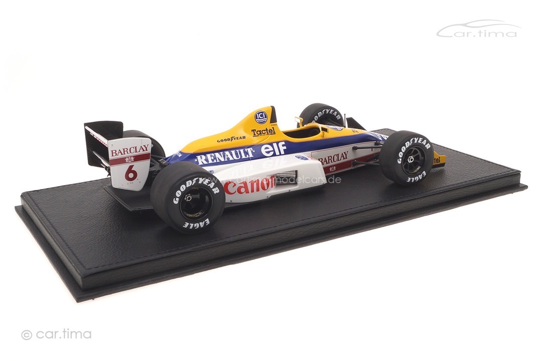 Williams FW12 GP 1989 Riccardo Patrese inkl. Vitrine GP Replicas 1:18 GP108B