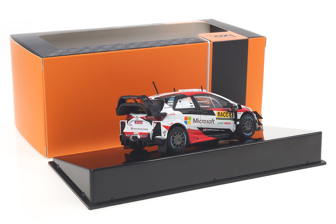 Toyota Yaris WRC Rallye Catalunya 2019 Tänak/Järveoja IXO 1:43 RAM734 Toyota Yaris WRC Rallye Catalunya 2019 Tänak/Järveoja IXO 1:43 RAM734