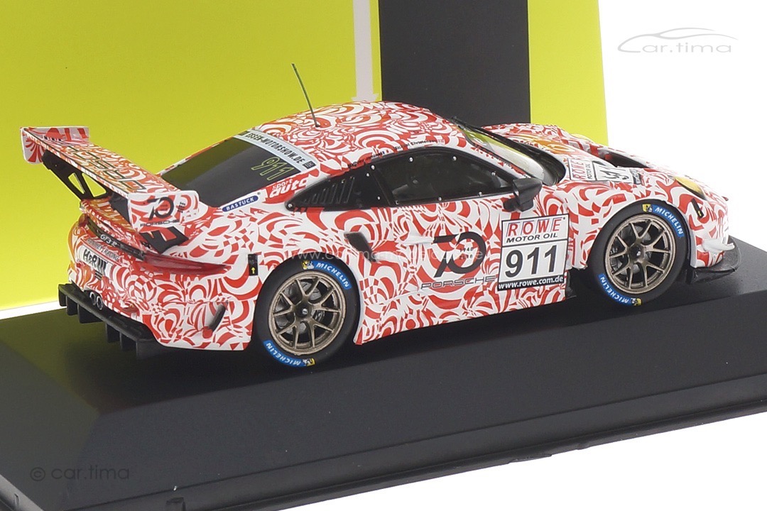 Porsche 911 GT3 R VLN Nürburgring 2018 "Tarnoptik" Christensen/Jaminet IXO 1:43 Porsche 911 GT3 R VLN Nürburgring 2018 "Tarnoptik" Christensen/Jaminet IXO 1:43