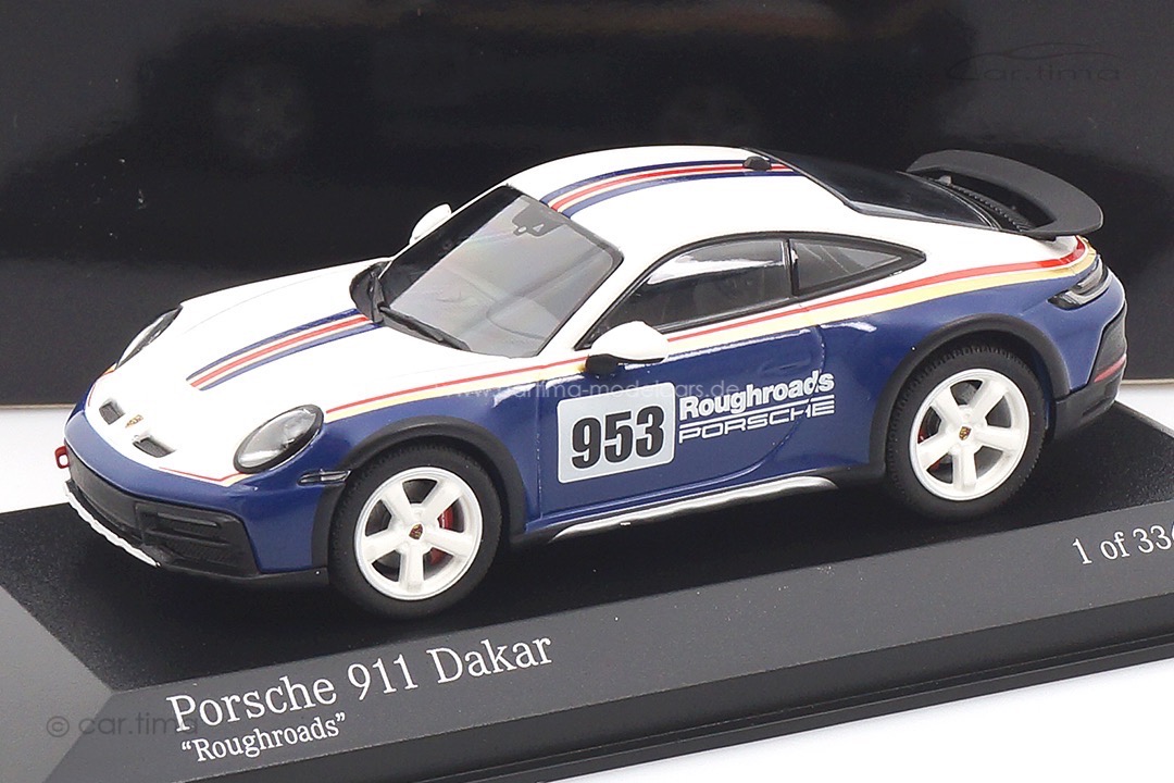 Porsche 911 (992) Dakar Roughroads Minichamps 1:43 410062075