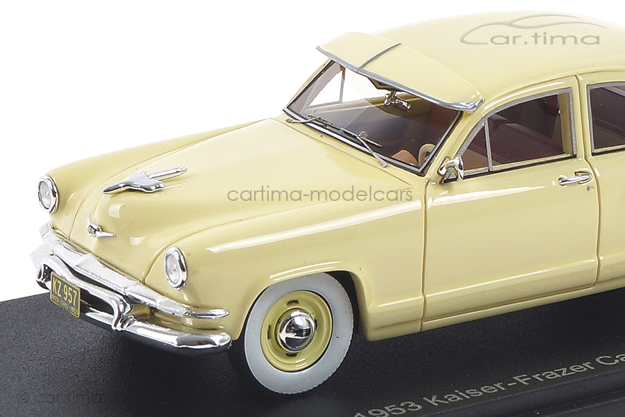 Kaiser-Frazer Carolina 2 door Sedan gelb Esval Models 1:43 EMUS43047B Kaiser-Frazer Carolina 2 door Sedan gelb Esval Models 1:43 EMUS43047B