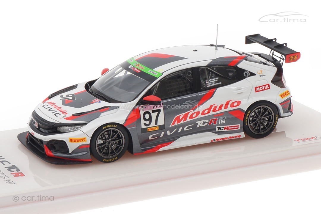 Honda Civic Type R TCR Winner Suzuka 2018 TSM 1:43 TSM430444 Honda Civic Type R TCR Winner Suzuka 2018 TSM 1:43 TSM430444