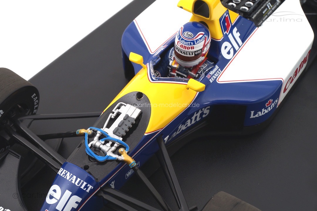 Williams Renault FW14B Nigel Mansell World Champion 1992 Minichamps 1:18 110920005 Williams Renault FW14B Nigel Mansell World Champion 1992 Minichamps 1:18 110920005