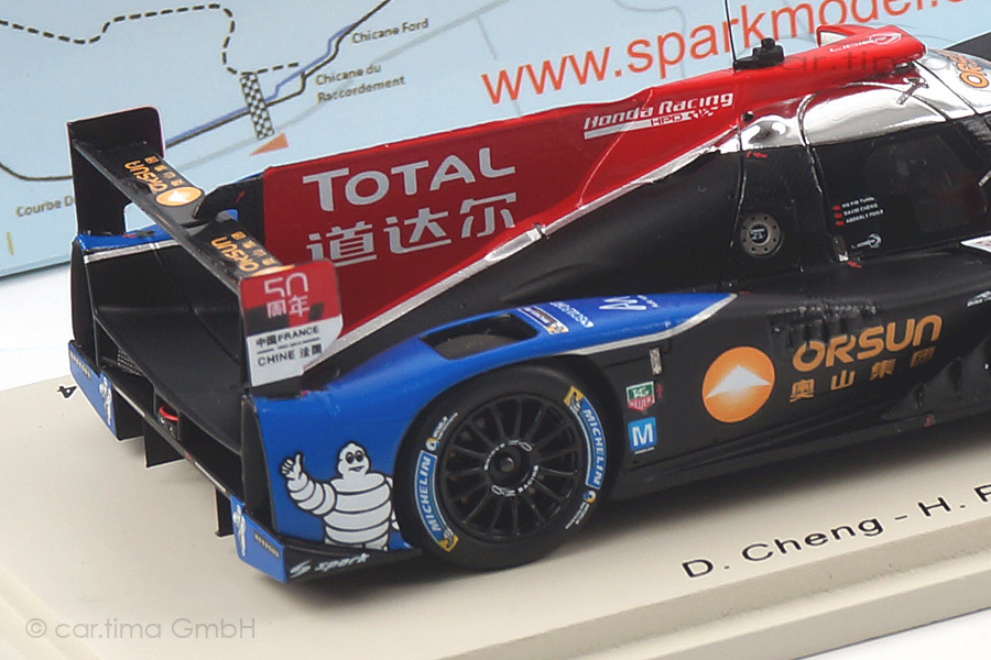 Ligier JS P2-HPD 24h Le Mans 2014 Cheng/Fong/Tung Spark 1:43 S4214