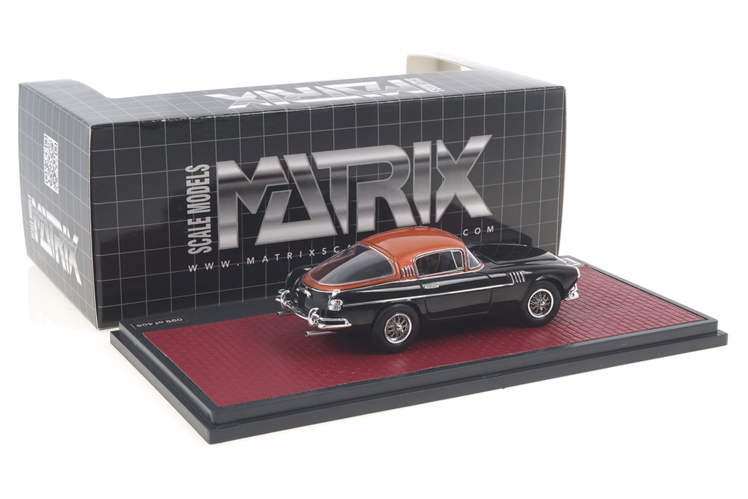 Aston Martin DB2/4 Vignale HRH King Baudouin schwarz Matrix 1:43 MX50108-142 Aston Martin DB2/4 Vignale HRH King Baudouin schwarz Matrix 1:43 MX50108-142