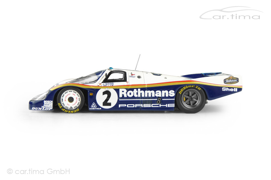 Porsche 956 24h Le Mans 1983 Bellof/Mass #800/800 Spark 1:43 CA-BEL-13 Porsche 956 24h Le Mans 1983 Bellof/Mass #800/800 Spark 1:43 CA-BEL-13