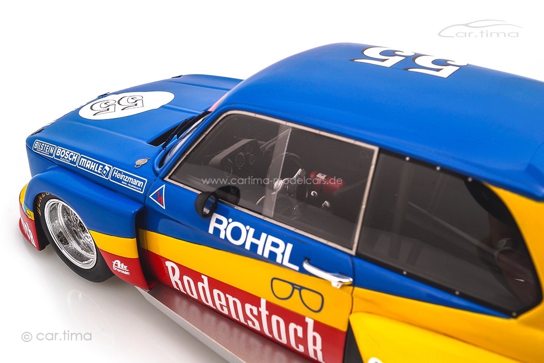 BMW 2002 Turbo Schnitzer DRM Norisring 1977 Originalsignatur Walter Röhrl Spark 1:18 CA-MAD-003-SIGN