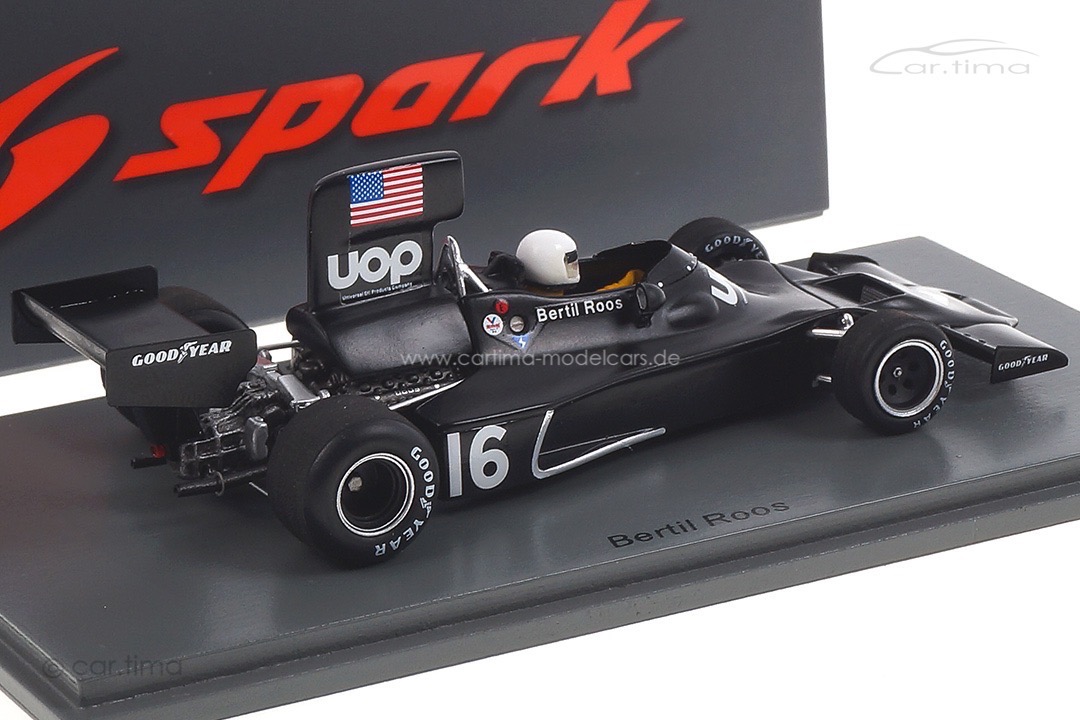 Shadow DN3 GP Schweden 1974 Bertil Roos Spark 1:43 S3843