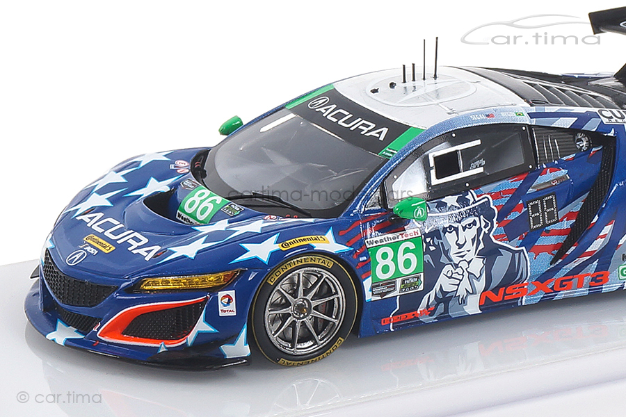 Acura NSX GT3 IMSA Championship Watkins Glen 2017 TSM 1:43 TSM430384 Acura NSX GT3 IMSA Championship Watkins Glen 2017 TSM 1:43 TSM430384