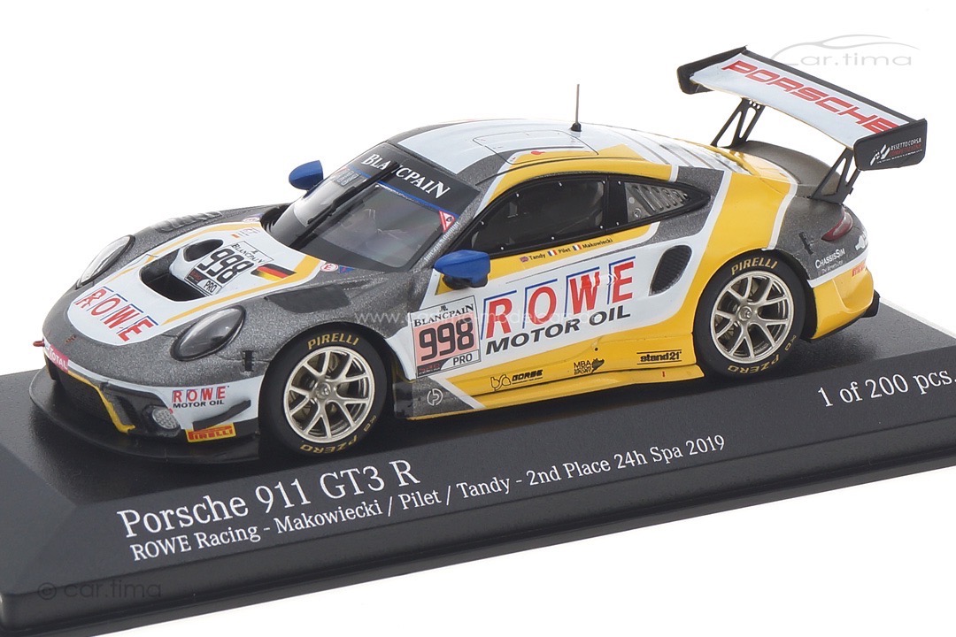 Porsche 911 (991 II) GT3 R 24h Spa 2019 Makowiecki/Pilet/Tandy Minichamps 1:43 410196088