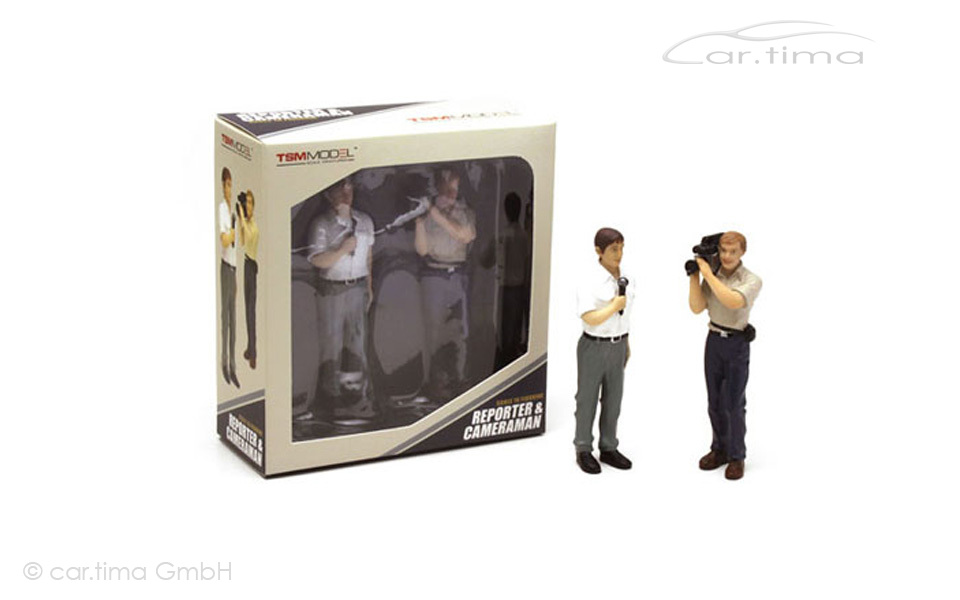 Figurenset Reporter/Kameramann TSM 1:18 TSM13AC13