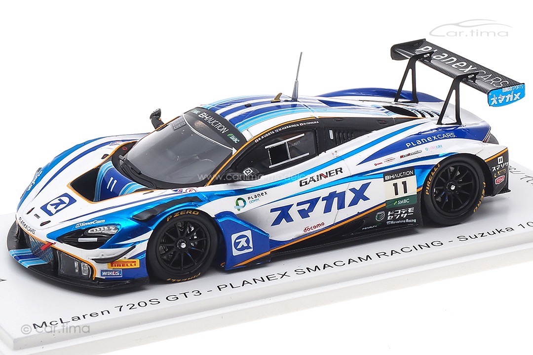 McLaren 720S GT3 Suzuka 2019 Hakkinen/Ishiura/Kubota Spark 1:43 SJ091 McLaren 720S GT3 Suzuka 2019 Hakkinen/Ishiura/Kubota Spark 1:43 SJ091