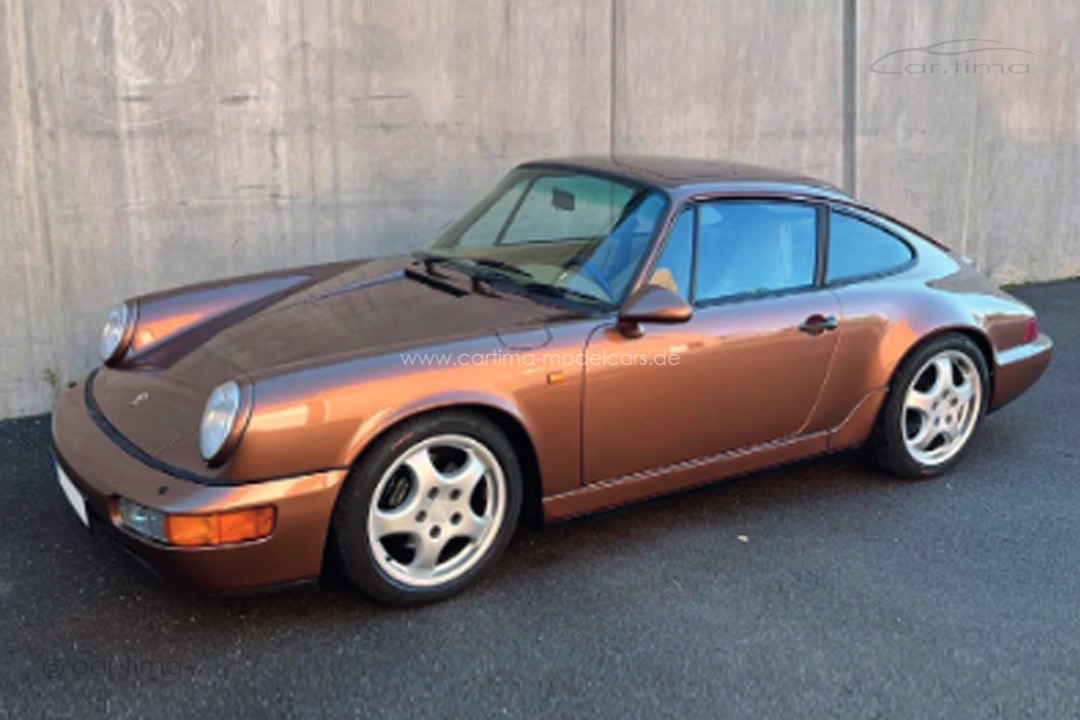 Porsche 911 (964) Carrera 2 Cognacbraunmet. Norev 1:18 187482