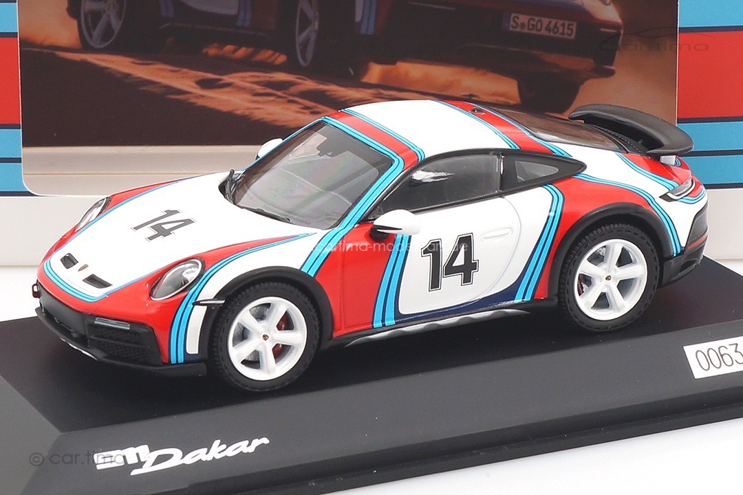 Porsche 911 (992) Dakar Martini Racing Spark 1:43 WAP0200030PDKM