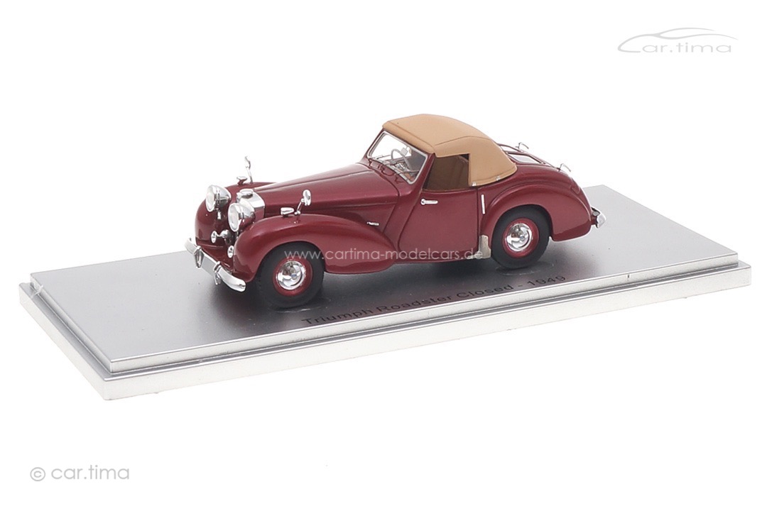Triumph Roadster Closed 1949 rot met. Kess 1:43 KE43057001