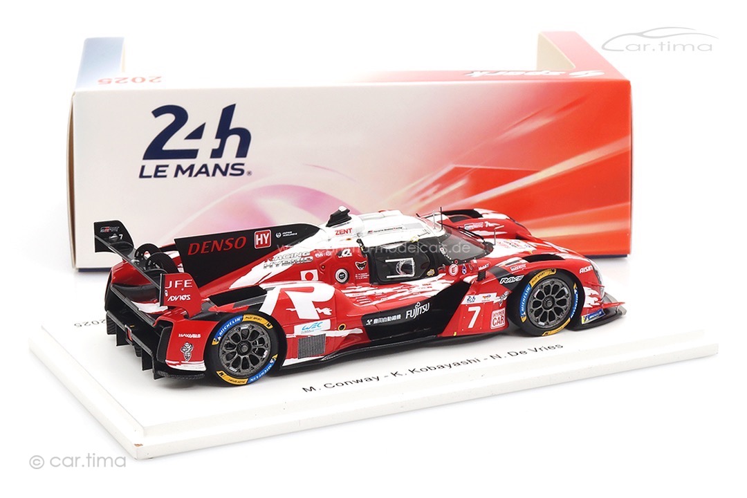 Toyota GR010 Hybrid 24h Le Mans 2025 Conway/De Vries/Kobayashi Spark 1:43 S9259