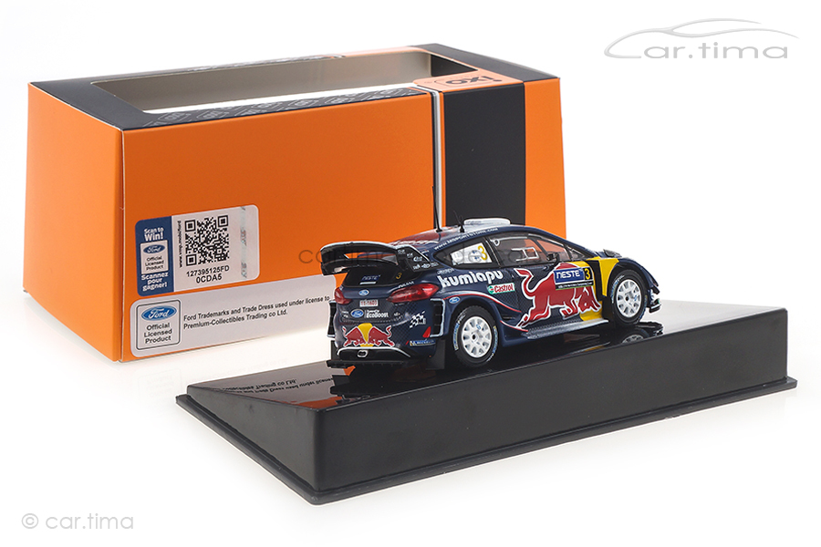 Ford Fiesta WRC Rallye Finnland 2018 Suninen/Markkula IXO 1:43 RAM686 Ford Fiesta WRC Rallye Finnland 2018 Suninen/Markkula IXO 1:43 RAM686