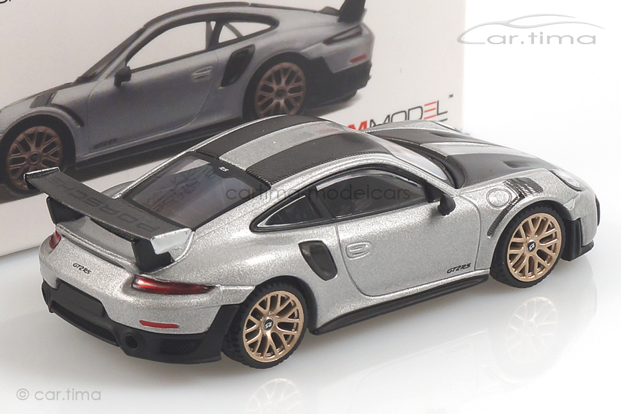 Porsche 911 (991 II) GT2 RS (LHD) GT-silber MINI GT 1:64 MGT00063-L