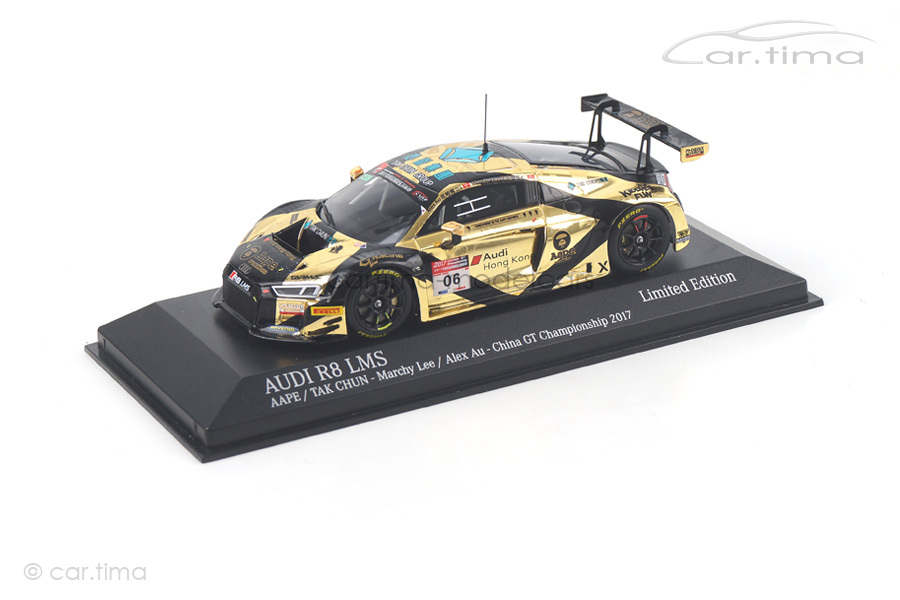 Audi R8 LMS China GT International 2017 Lee/Au Minichamps 1:43 437171106
