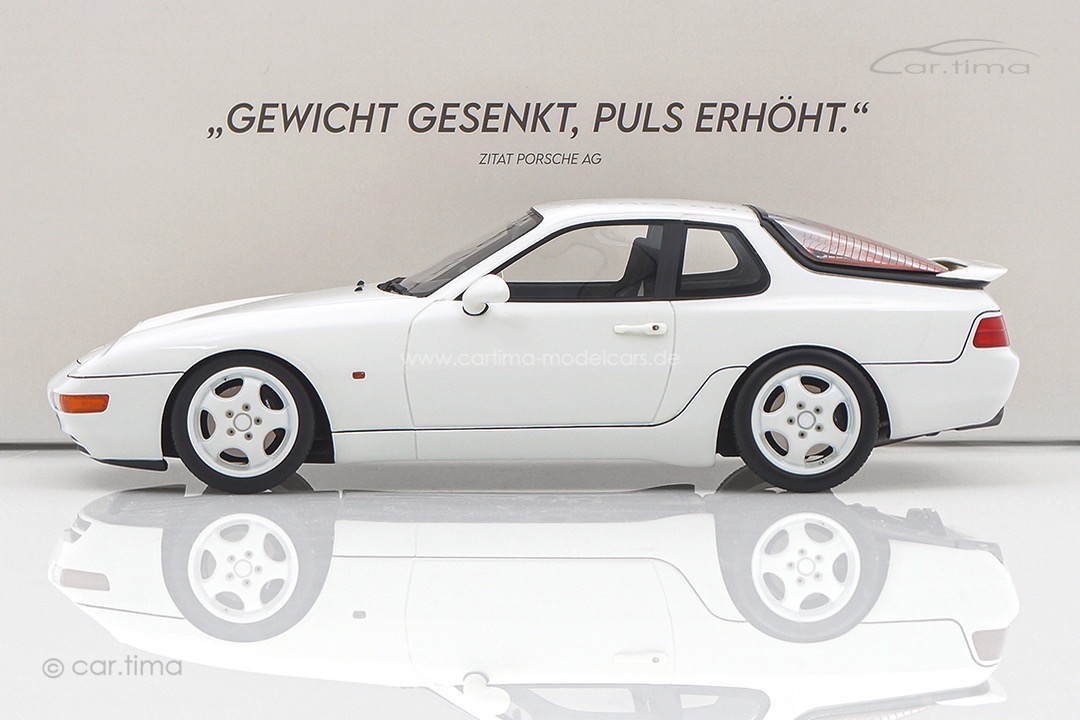 Porsche 968 CS Grandprix-white car.tima 1:18 CAR01825017