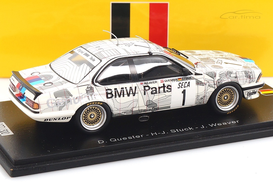 BMW 635 CSI 24h Spa 1984 Quester/Stuck/Weaver Spark 1:43 SB658