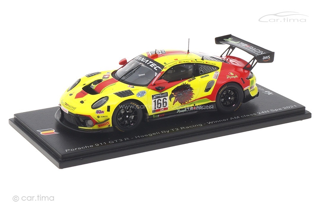 Porsche 911 GT3 R 24h Spa 2021 Decurtins/Busch/Lauck/Basseng Spark 1:43 SB456 Porsche 911 GT3 R 24h Spa 2021 Decurtins/Busch/Lauck/Basseng Spark 1:43 SB456
