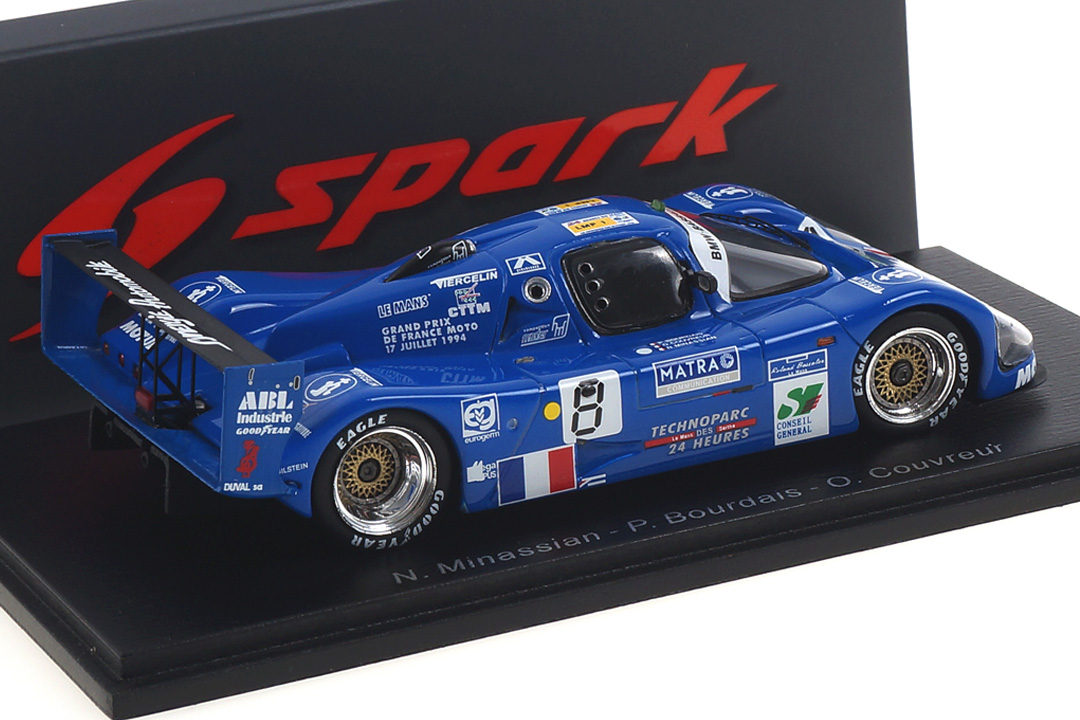Alpa LM 24h Le Mans 1994 Bourdais/Couvreur/Minassian Spark 1:43 S4085 Alpa LM 24h Le Mans 1994 Bourdais/Couvreur/Minassian Spark 1:43 S4085