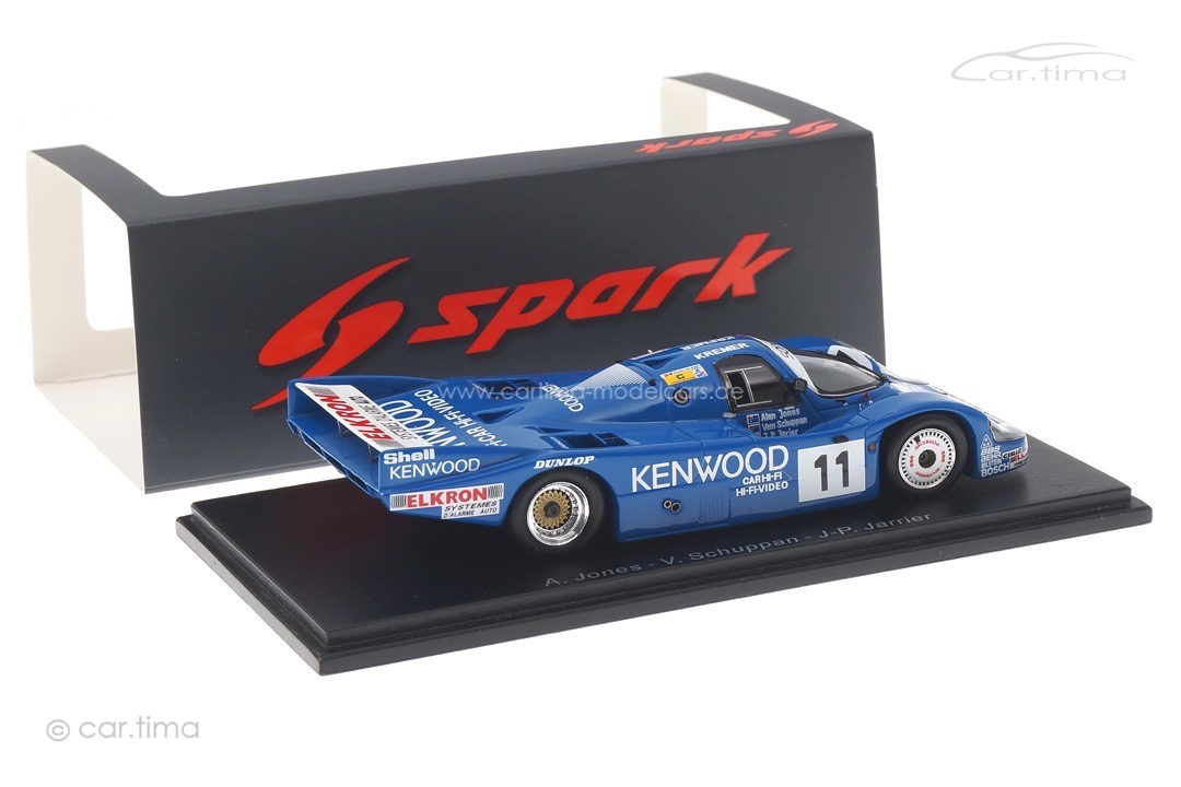 Porsche 956 24h Le Mans 1984 Jones/Schuppan/Jarrier Spark 1:43 S9858
