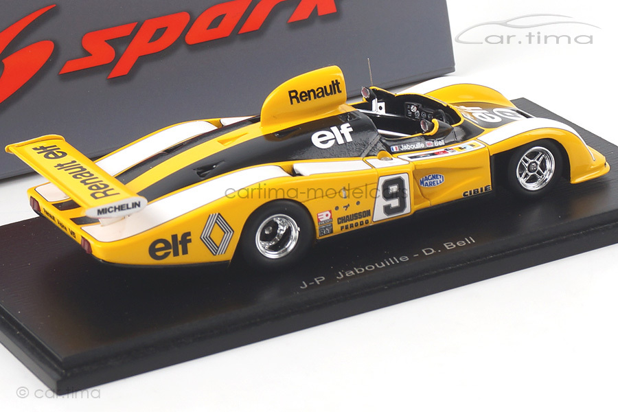 Renault-Alpine A442 24h Le Mans 1977 Bell/Jabouille Spark 1:43 S1555