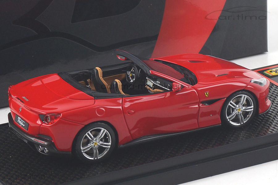 Ferrari Portofino Rosso Corsa BBR 1:43 BBRC207B Ferrari Portofino Rosso Corsa BBR 1:43 BBRC207B