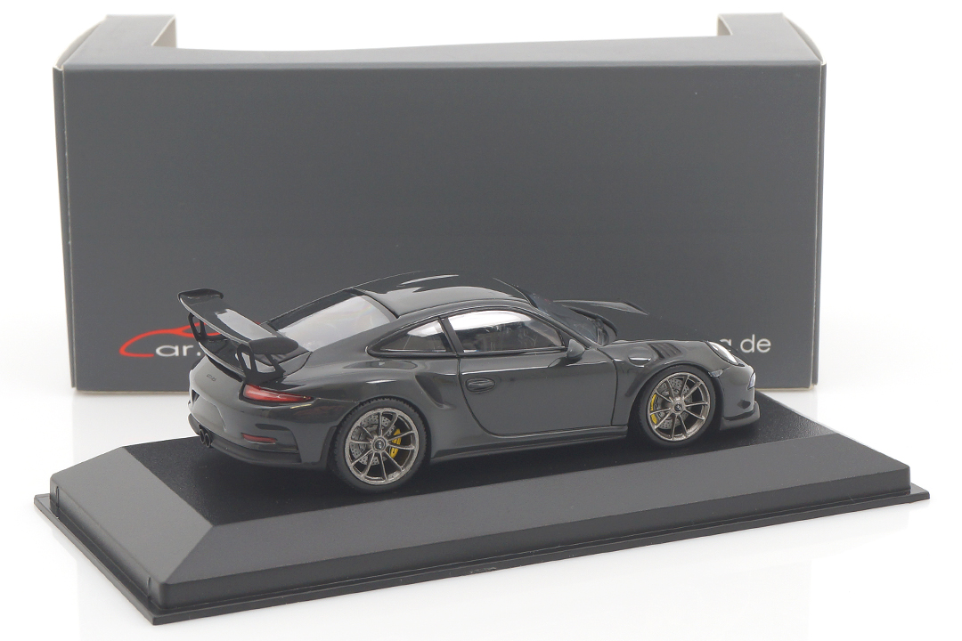 Porsche 911 (991) GT3 RS Grauschwarz Minichamps 1:43 CA04316005